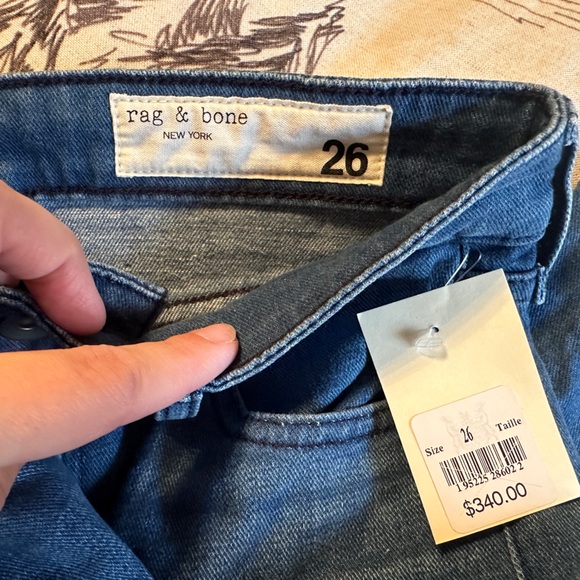 NWT- Rag & Bone Nina High Rise Ankle Flare - Picture 5 of 8
